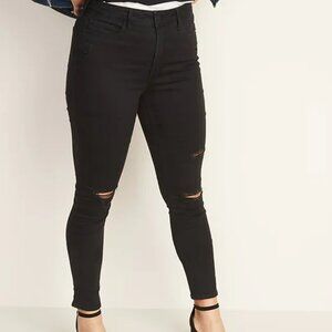 High-Waisted Rockstar Super-Skinny Jeans